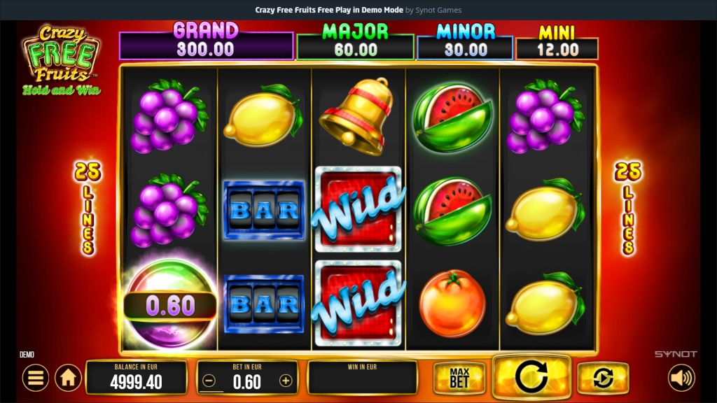 Crazy Freee Fruits Slot